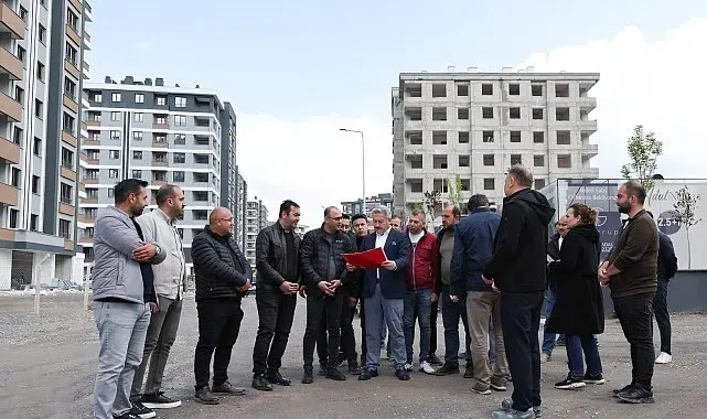 Kazım Karabekir Mahallesi 2. etap kentsel dönüşüm blokları tamamlanma aşamasında