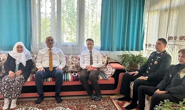 Yatağan Kaymakamı İlhan, şehit annesini unutmadı