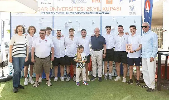 Yaşar Üniversitesi Yelken Takımı'ndan 25. yıl zaferi