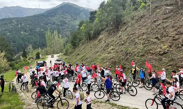 Babadağ'da 19 Mayıs coşkusu pedallarla yaşandı