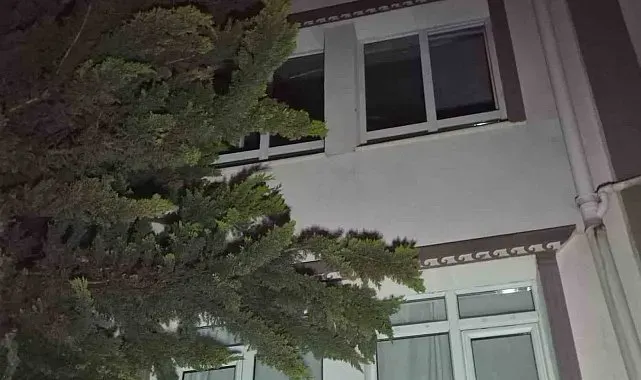Ankara'da söndürülemeyen ağaç bir daireyi kullanılamaz hale getirdi