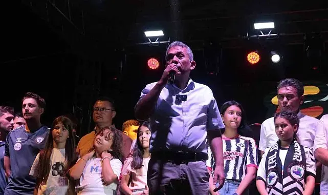 Çal Belediyespor'un 3. Lig hedefi festivalde açıklandı