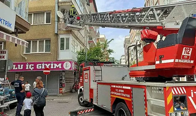 Komşuların dikkati tehlikeyi önledi