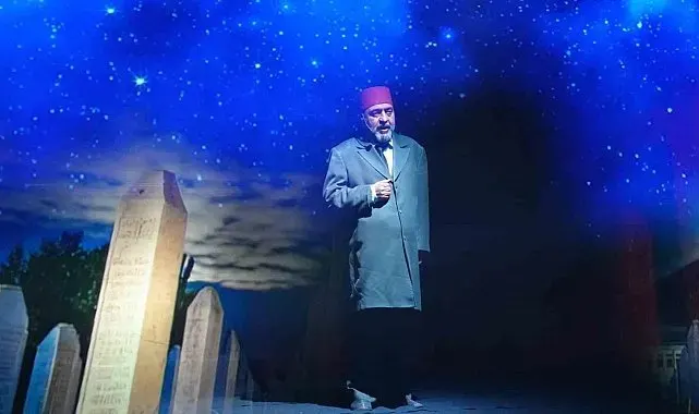 Ünlü tiyatro sanatçısı Ahmet Yenilmez KBÜ'de sahne aldı