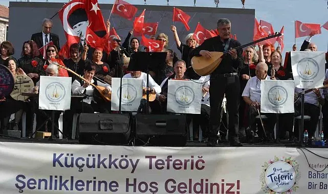 Ayvalık Teferic Şenlikleri'nden türküler yükseldi