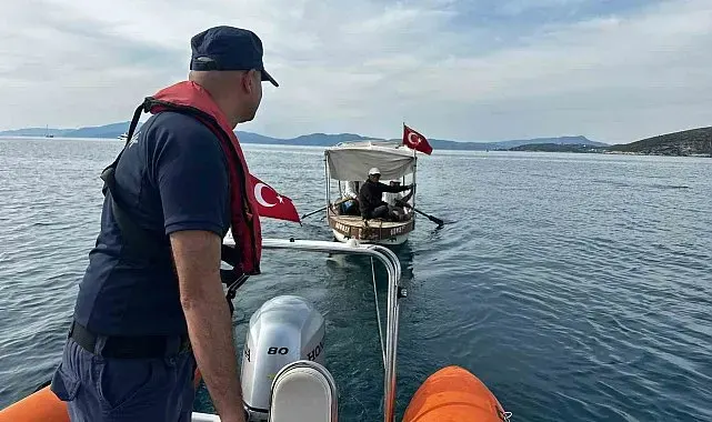 Sürüklenen teknedeki 3 kişi kurtarıldı