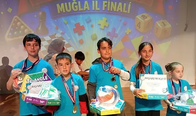 Köyceğizli öğrenciler Akıl ve Zeka Oyunları Turnuvası il finaline damga vurdu