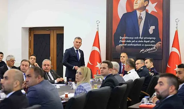 Muğla'da 2026 yılı "Orman Yangınlarıyla Mücadele Komisyon Toplantısı" yapıldı