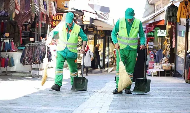 Bursa'nın dünyaca ünlü tarihi alanlarına özel temizlik ekibi