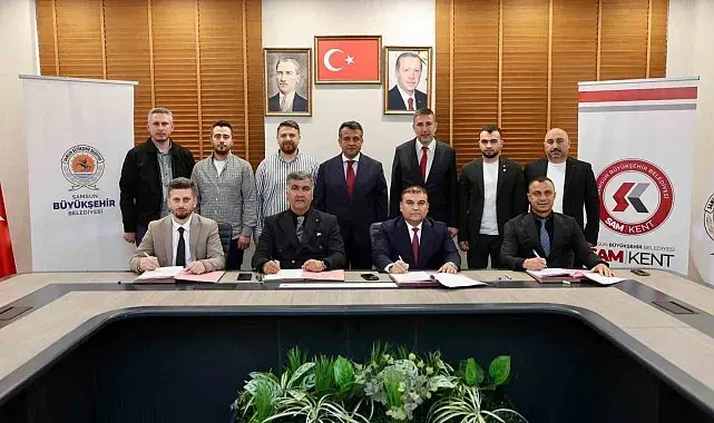 Samsun'da kentsel dönüşümde imzalar atıldı
