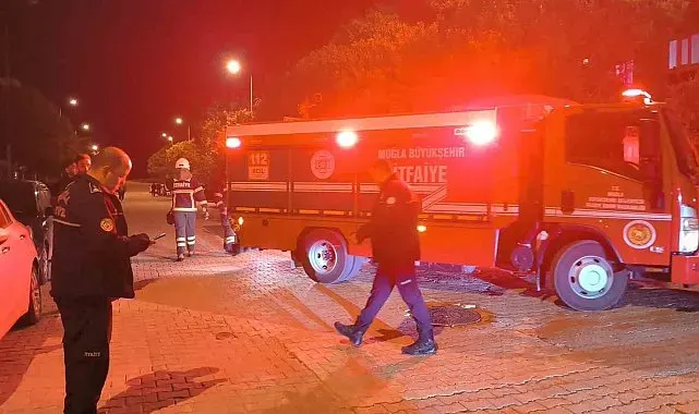 Piknik tüpündeki gaz sızıntısı ekipleri alarma geçirdi