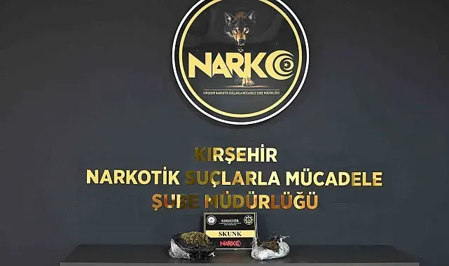 Kırşehir'de uyuşturucu operasyonu: 2 kişi tutuklandı