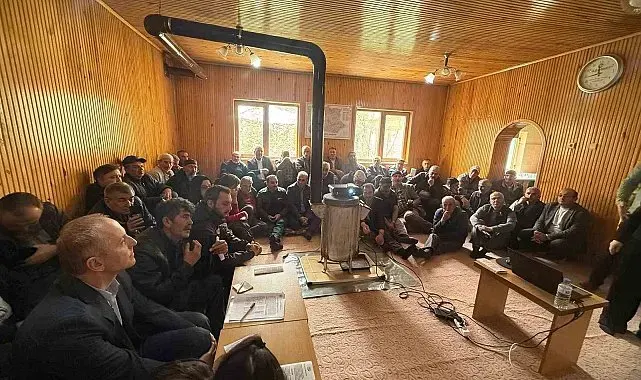 Çamlıkoz ve Bayraktar'daki HES projesi için halkın görüşleri alındı