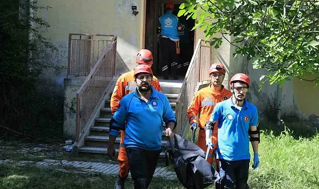 Aydın'da UMKE tatbikatı gerçekleştirildi