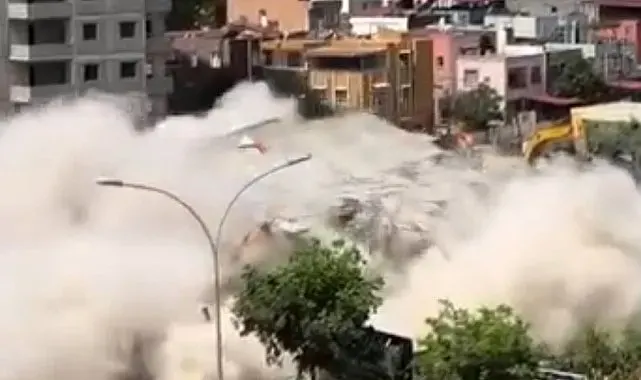 Kontrolsüz yıkım faciaya davetiye çıkardı: Kadın son anda kaçtı