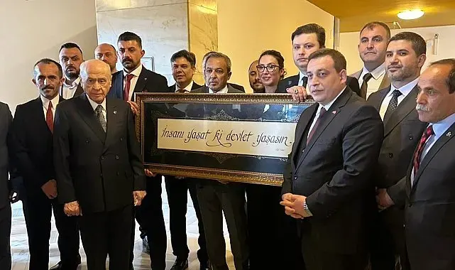 İl Başkanından Bahçeli'ye ziyaret