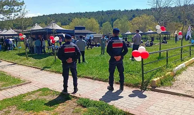 Pelitözü Gölpark'ta etkinliğe üst düzey güvenlik
