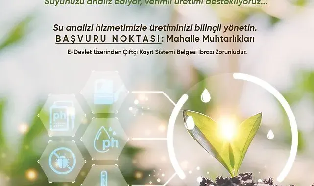 Didim Belediyesi'nden çiftçilere tarımsal destek