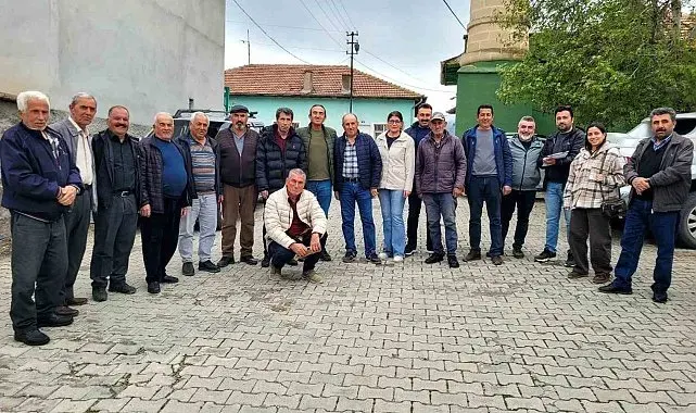 Ereğli'de çiftçiler ilaçlama ve gübreleme konusunda bilgilendirildi