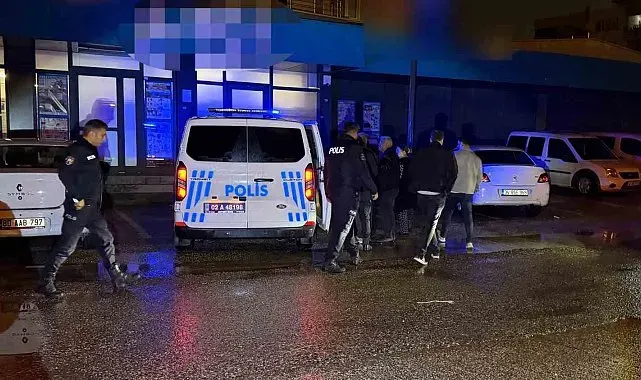 Alacak verecek kavgasına polis ekipleri müdahale etti