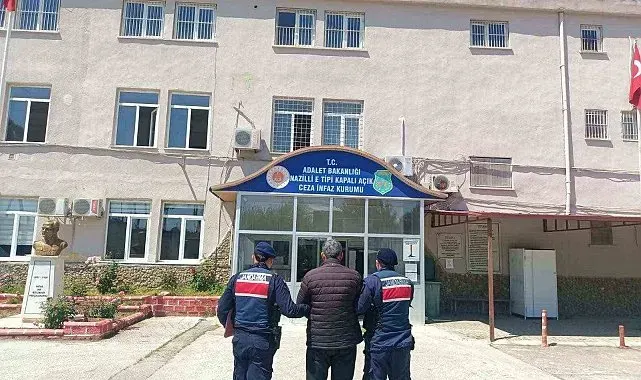 Buharkent'te 11 yıl hapis cezası ile aranan hükümlü yakalandı