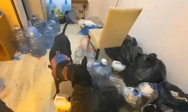 Kuşadası'nda 22 kilogram uyuşturucu ele geçirildi