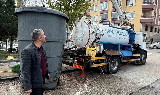 Pursaklar'da sistemli temizlik çalışmaları devam ediyor