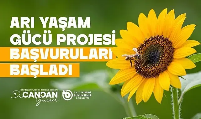 Tekirdağ'da arıcılara yem desteği başvuruları başladı