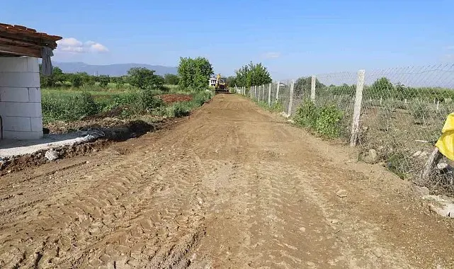 Nazilli Belediyesi'nden Mescitli'ye yeni yol