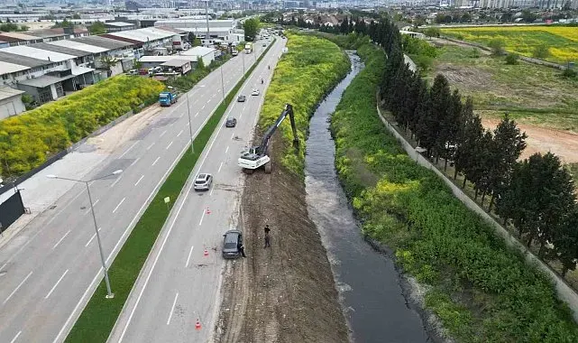 Büyükşehir Nilüferin derelerini ıslah ediyor