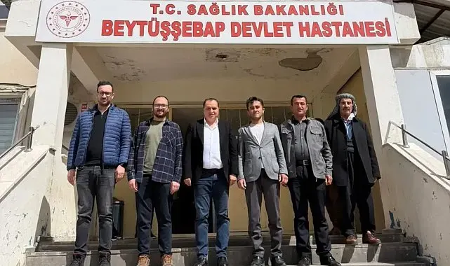 Beytüşşebap'ta sağlık hizmetleri yerinde incelendi