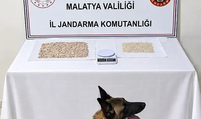 Malatya'da 1 kilo 80 gram metamfetamin ele geçirildi