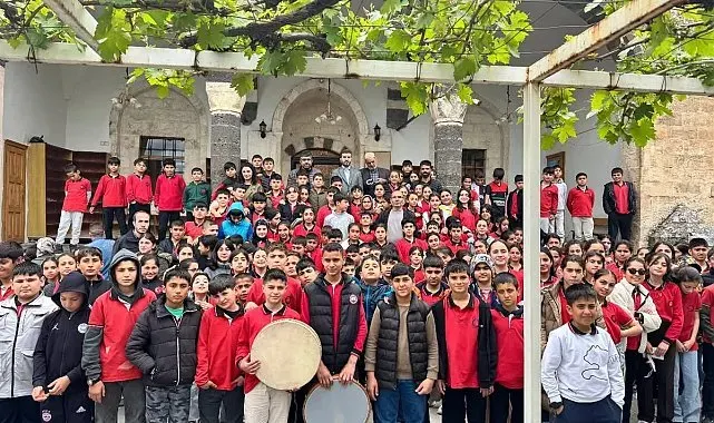 Çermik'te öğrenciler camide buluştu