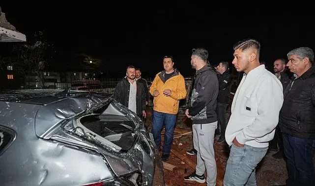 Yılmaz'dan fırtına mağdurlarına 20 bin TL'lik destek müjdesi