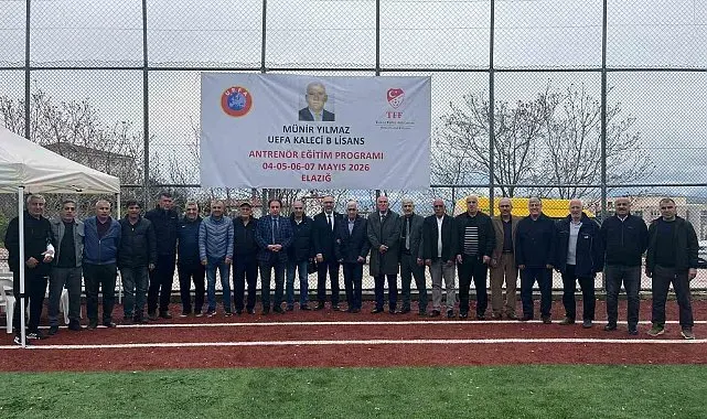 Elazığ'da UEFA Kaleci B Antrenör Eğitim Programı başladı
