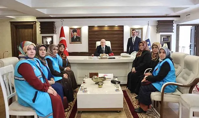 Başkan Sekmen: "Hayırlı hizmetlerin her zaman destekçisiyiz"