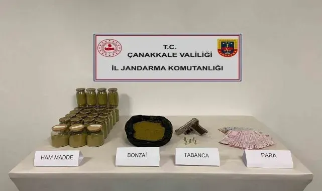 Çanakkale'de jandarmadan uyuşturucu operasyonuna 4 gözaltı