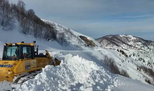 19 günlük kar esareti sona erdi