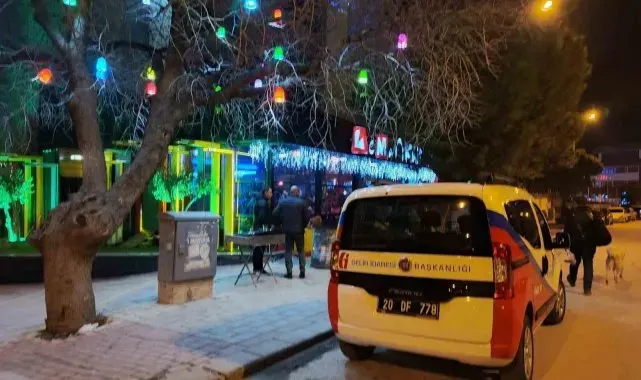 Denizli'de yılbaşı gecesi vergi denetimi
