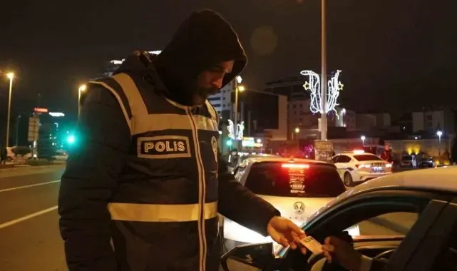 Kayseri Emniyeti'nden 'yılbaşı' uygulamaları: 15 bin 569 kişi sorgulandı