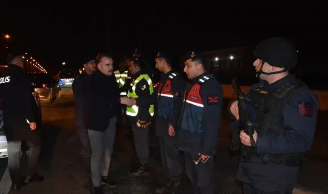 Kaymakam Odabaş'tan yeni yıl ziyaretleri