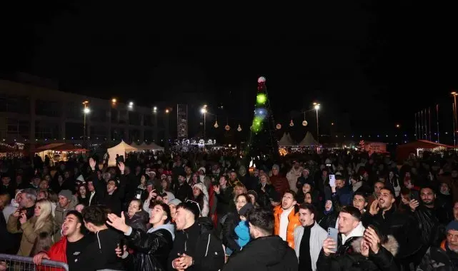 Nilüferliler 2025'i coşkuyla karşıladı