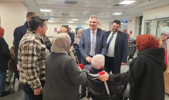 Başkan Sezer görevi başındaki personeli yalnız bırakmadı