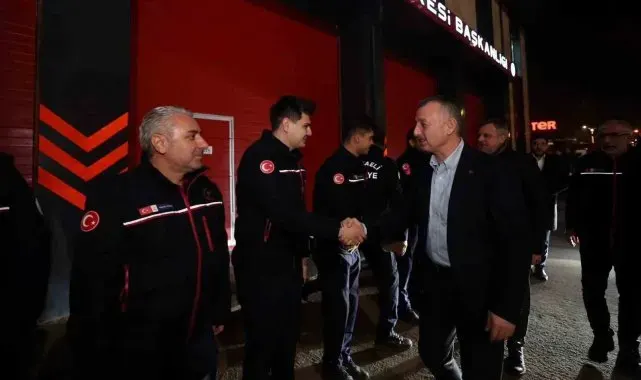 Kocaeli itfaiyesi 2024 yılında 12 bin farklı olaya müdahale etti