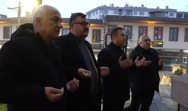 Ahmet Akın, yeni yılın ilk sabahında Zağnos Paşa'daydı