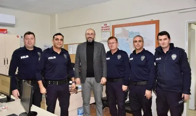 Başkan Zencirci, yeni yıla görevi başında giren ekipleri unutmadı