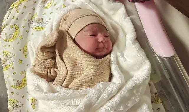 Ordu'da yeni yılın ilk bebeği 'Umay Lina'