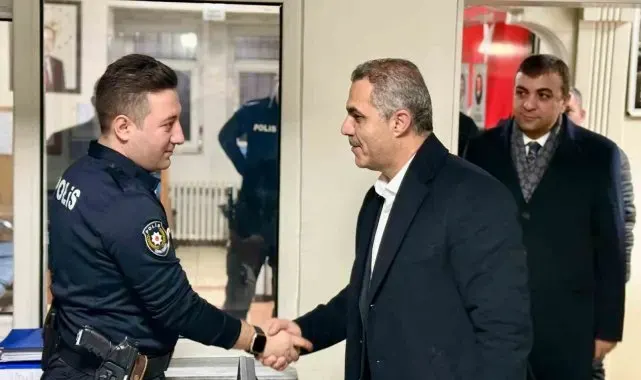 Batman AK Parti'den polis merkezlerine ziyaret