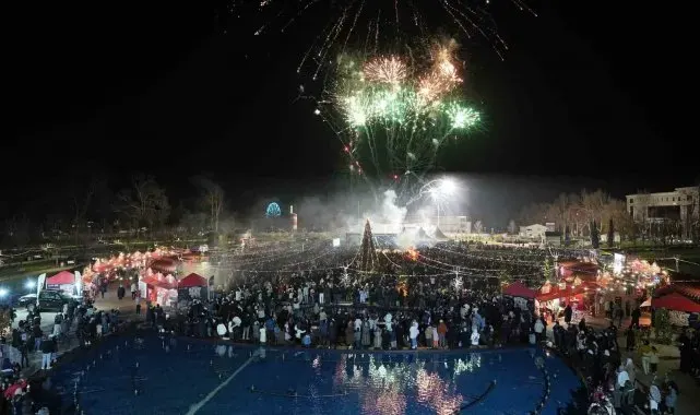 Bursa'da yeni yıl coşkusu