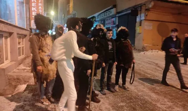 Ardahan'ın asırlık geleneği yılbaşında tekrar yaşatıldı